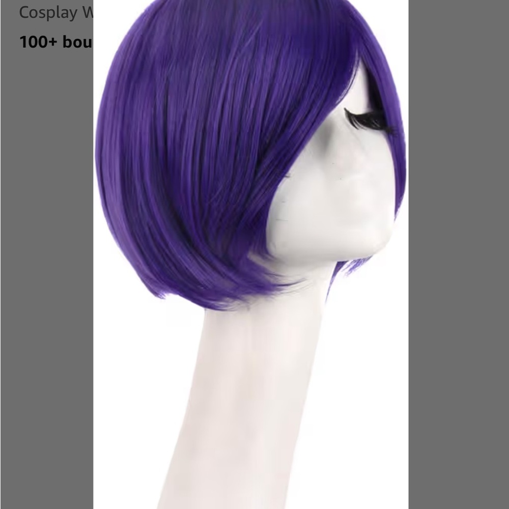 Purple Cosplay Wig for Women